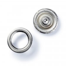 Prym NF-Nachfüllp. für 390107 MS Zackenring 10 mm silberfarbig 