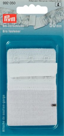 Prym BH-Verschluß 50 mm weiß 
