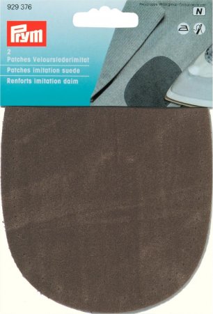 Prym Patches Velourslederimitat (bügeln) 10 x 14 cm oliv 