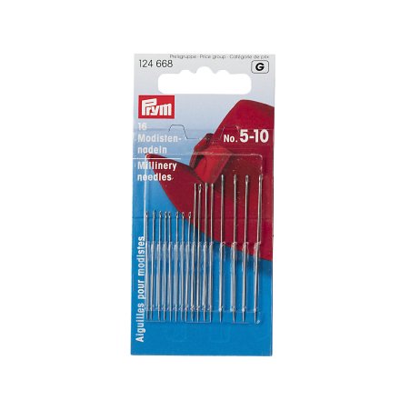 Prym Modistennadeln ST 5-10 silberfarbig 
