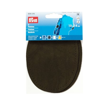 Prym Patches Velourslederimitat (bügeln) 10 x 14 cm oliv 
