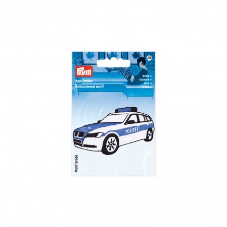 Prym Appl. Polizeiauto weiß/blau 
