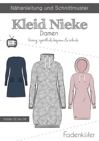 fadenkäfer Damen Kleid Nieke Gr. 32-58 