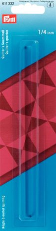 Prym Quilter's Saummaß KST 1/4 x 6,7 inch transparent 