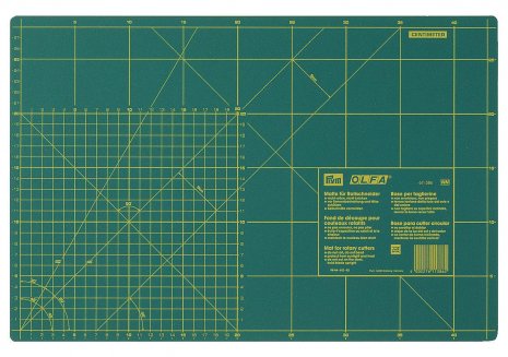 Prym Schneidematte cm/inch-Einteilung 45 x 30 cm 