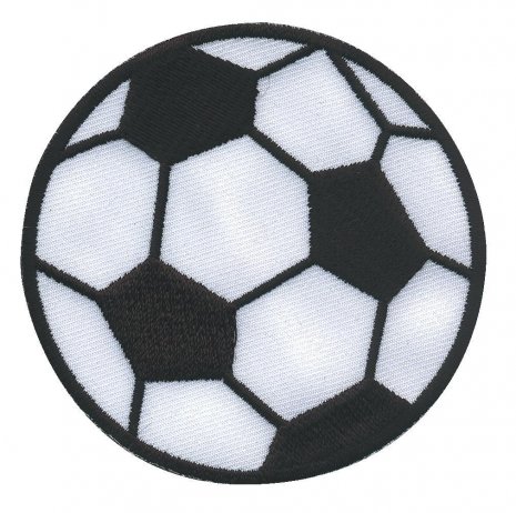 Prym Applikation Fussball mittel 