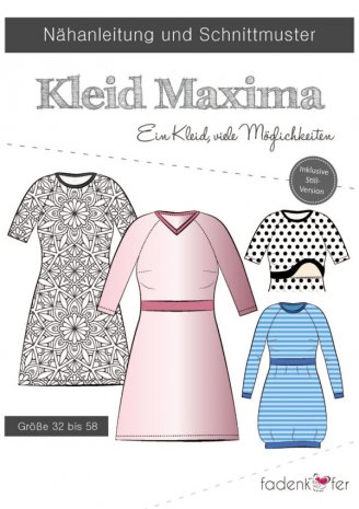 fadenkäfer Damen Kleid Maxima Gr. 32-58 