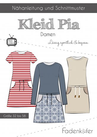 fadenkäfer Damen Kleid Pia Gr. 32-58 