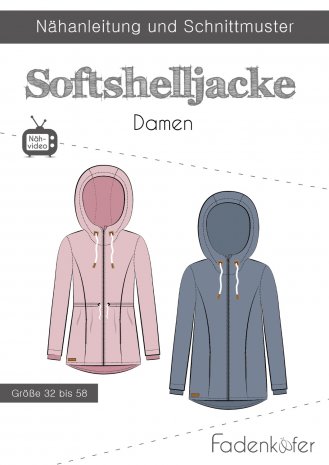 fadenkäfer Damen Softshelljacke Gr. 32-58 