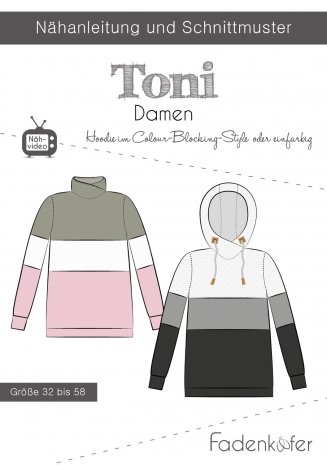 fadenkäfer Damen Hoodie Toni Gr. 32-58 