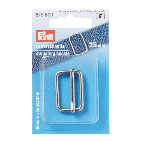 Prym Leiterschnalle 25 mm silberfarbig 