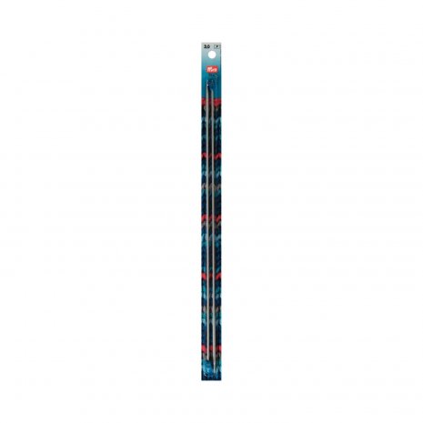 Prym Schnellstricknadeln TRIC ALU 35 cm 3,00 mm grau NML 