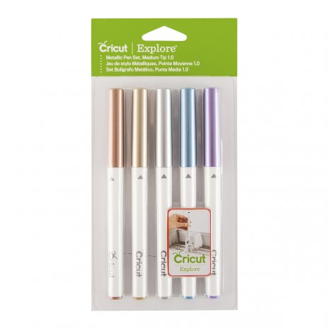 Cricut Color Metallic Medium Point Stifte Set 5 Stifte 