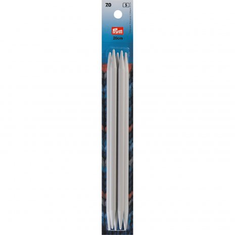 Prym Strumpfstricknadeln KST 20 cm 7,00 mm grau 