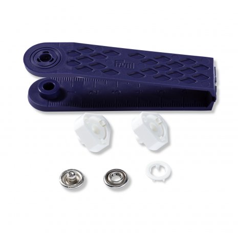 Prym NF-Druckknopf Jersey Zackenring MS 10 mm weiß 