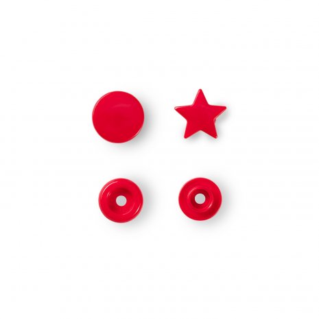 Prym NF-Druckknopf Color Snaps Stern rot 