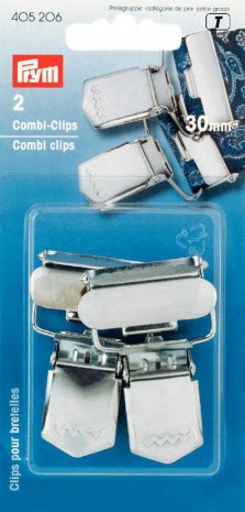 Prym Combi-Clips ST 30 mm silberfarbig NML 