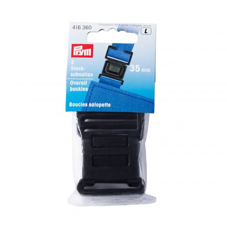 Prym Steckschnallen KST 35 mm schwarz 