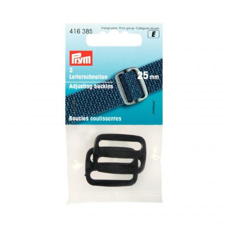 Prym Leiterschnallen KST 25 mm schwarz 