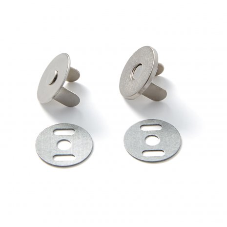 Prym Magnet-Verschluß 19 mm silberfarbig 
