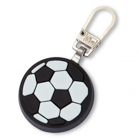 Prym Fashion-Zipper für Kinder Fussball schwarz/weiß 