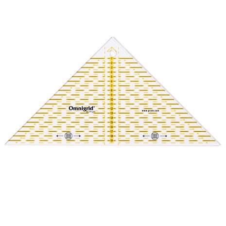 Prym Flottes Dreieck 1/4 Quadrat cm Omnigrid 