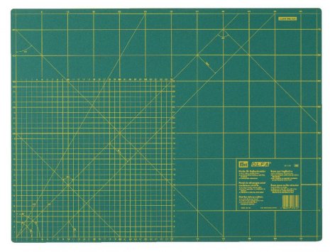 Prym Schneidematte cm/inch-Einteilung 60 x 45 cm 