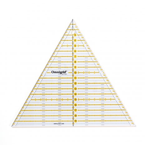 Prym Patchwork-Lineal Dreieck Multi 20 cm Omnigrid 