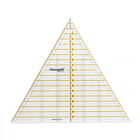 Prym Patchwork-Lineal 60 Grad Dreieck Multi 20 cm Omnigrid 