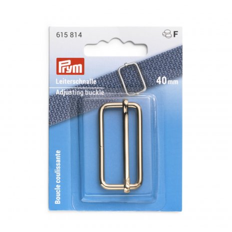 Prym Leiterschnalle 40 mm goldfarbig 