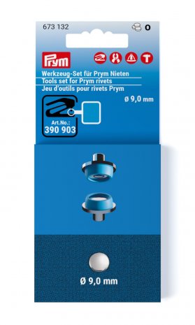 Prym Werkzeug-Set für Nieten 9 mm 