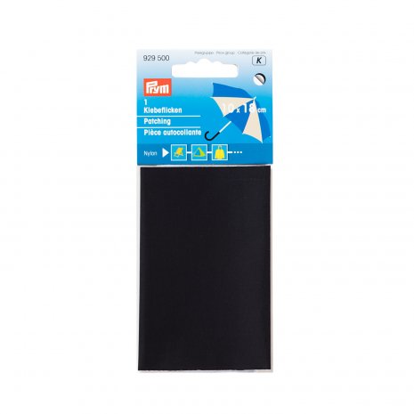 Prym Klebeflicken Nylon 6,5 x 14 cm schwarz 