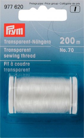 Prym Nähgarn transparent hell 