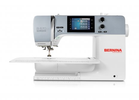 Bernina 570 QE inkl. Stickmodul 