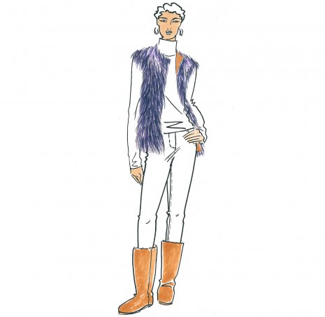 Schnittmuster Berlin Weste Colette Gr. 40