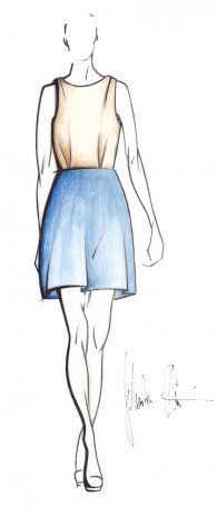 Schnittmuster Berlin Kleid Erika Gr. 40