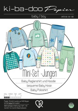 ki-ba-doo Baby Mini-Set Boy Gr. 50-80 
