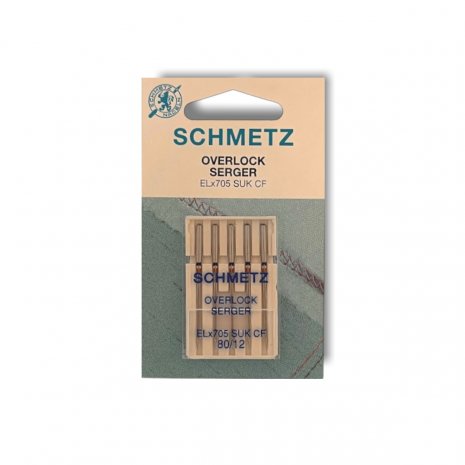 Schmetz Nadeln Overlock SUK CF 80 ELx705 SB5 