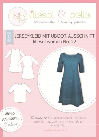 lillesol Damen Jerseykleid No. 22 Gr. 34-50 