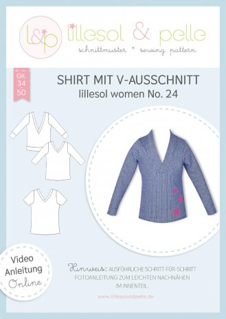 lillesol Damen Shirt No. 24 Gr. 34-50 