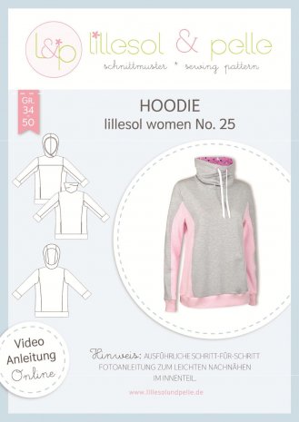 lillesol Damen Hoodie No.25 Gr. 34-50 