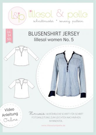 lillesol Damen Blusenshirt No. 5 Gr. 34-50 