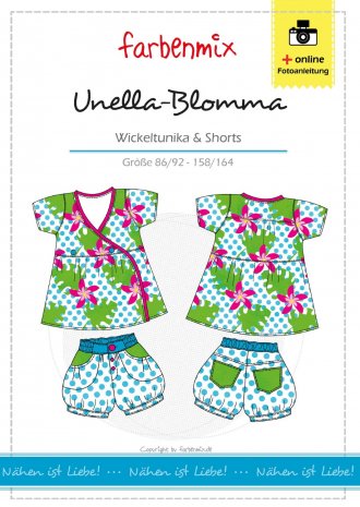 farbenmix Kinder Unella-Blomma Gr. 86/92-158/164 