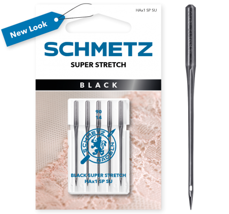 Schmetz Nadeln Black Super Stretch90 Flachkolben HAx1 SP SU 