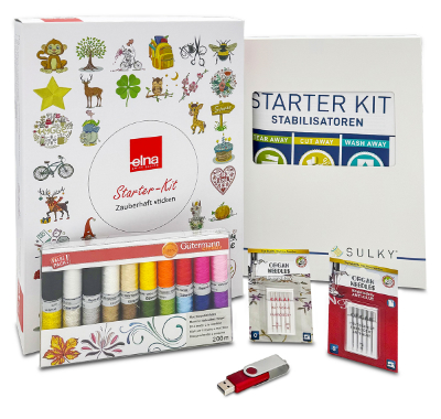 Elna Starter-Kit Zauberhaft sticken 