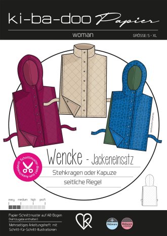 ki-ba-doo Damen Wencke Jackeneinsatz Gr. S-XL 