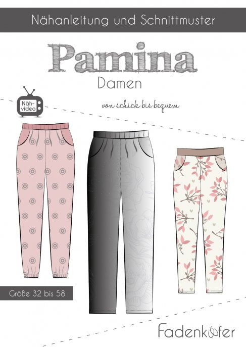 fadenkäfer Damen Hose Pamina Gr. 32-58 