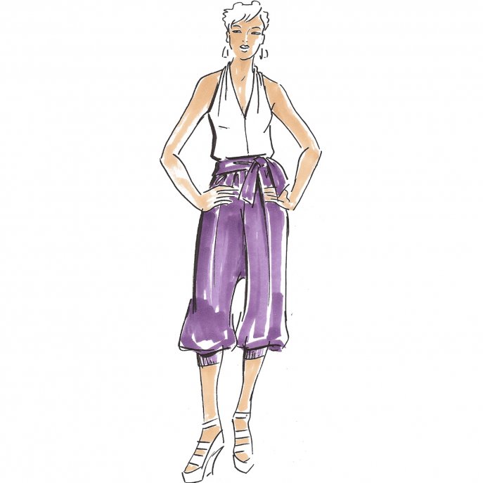 Schnittmuster Berlin Hose Arifa 