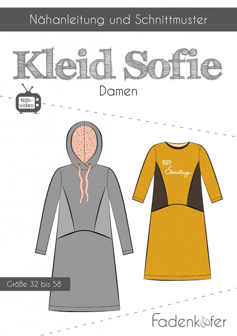 fadenkäfer Damen Kleid Sofie Gr. 32-58 