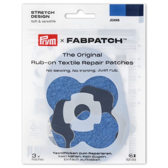Prym Rub-on Patch STRETCHDESIGN Jeans 3St 